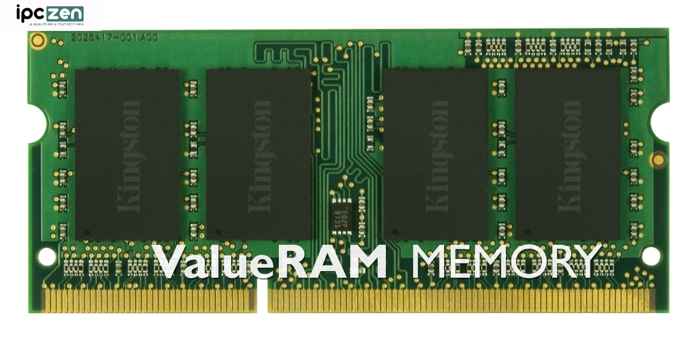 Mémoire vive SODIMM DDR3 2 Go KVR1333D3S9/2G