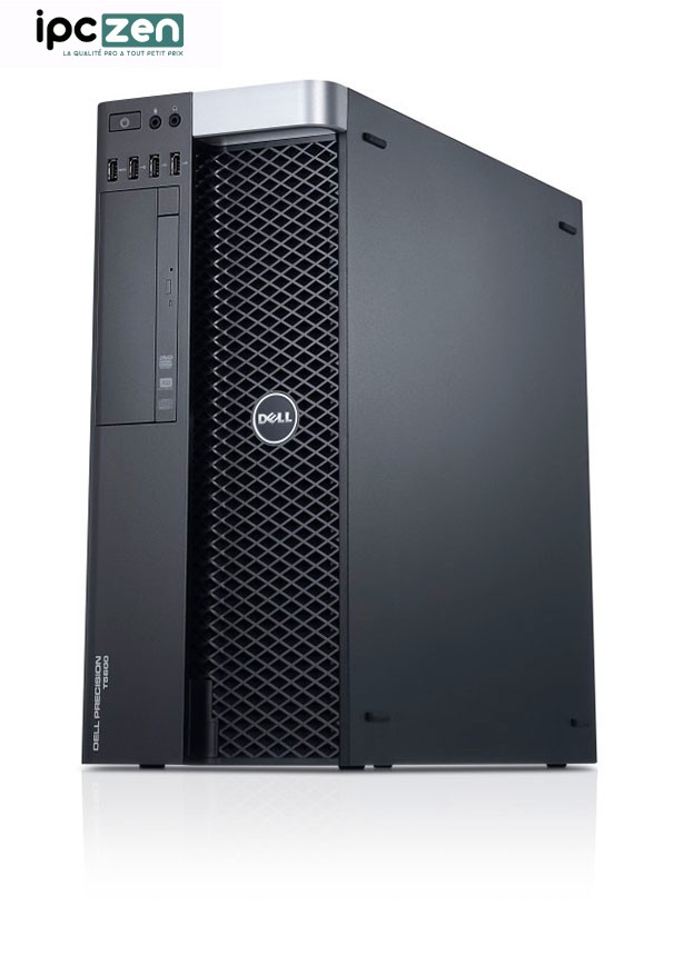 Station de travail reconditionnée Dell Precision T5600 2x Xeon E5.2620 RAM 8Go HDD 500Go Windows 10 Pro