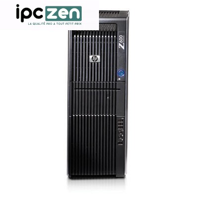 Station de travail reconditionnée HP Z600 XEON X5650 2.66 GHz 16 Go SSD 240 Go